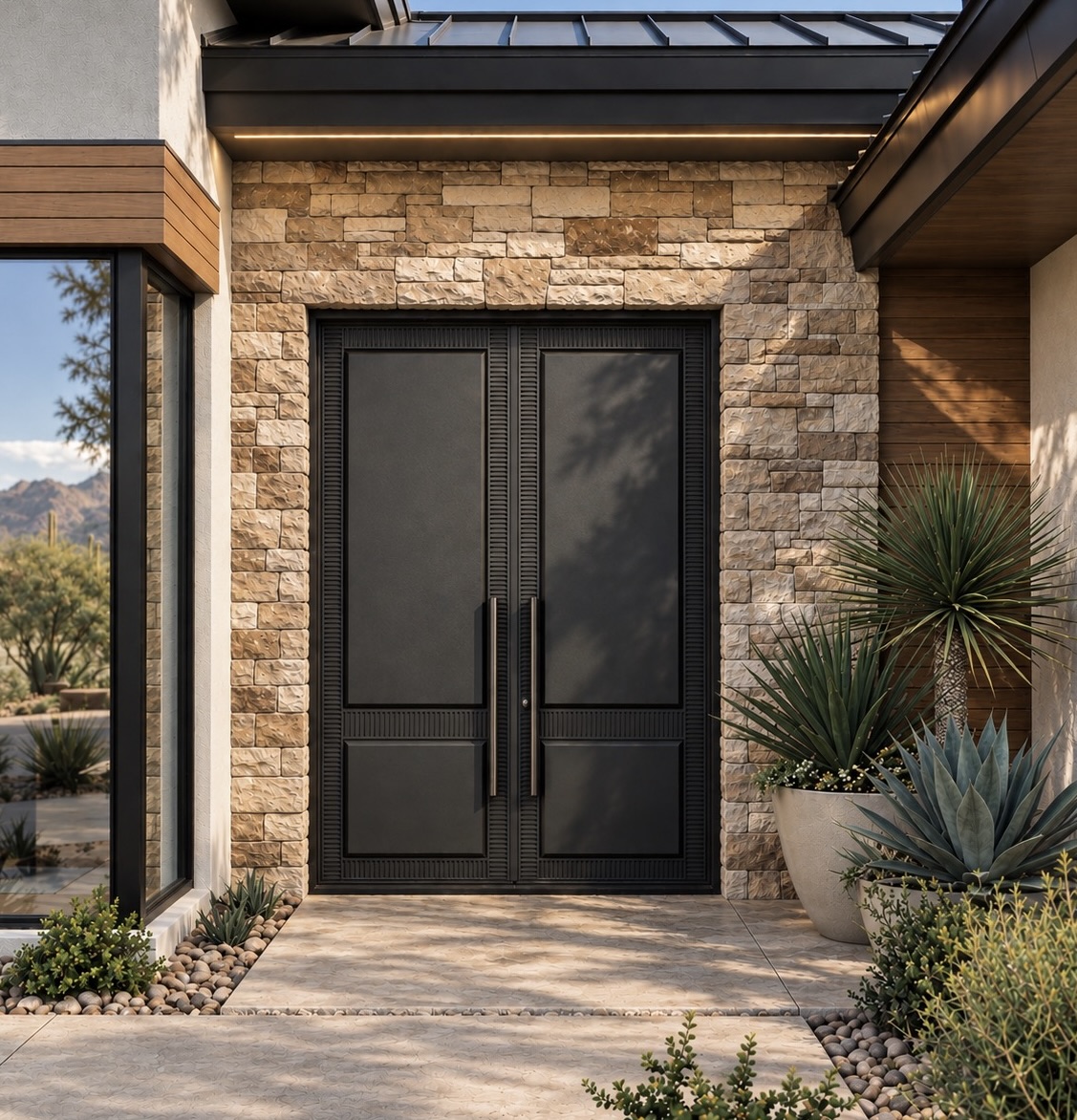 Black Canyon architectural entry door