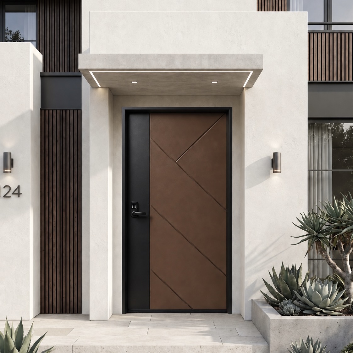 Sonora architectural entry door